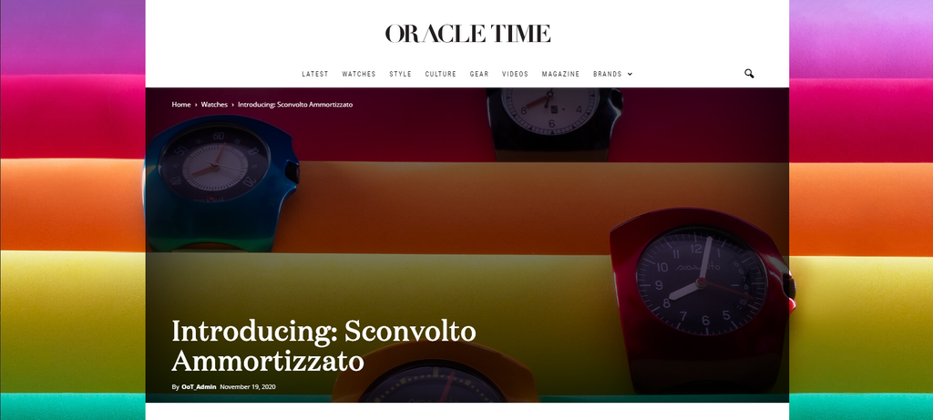 Oracle Time talks about Ammortizzato, Italy and cars