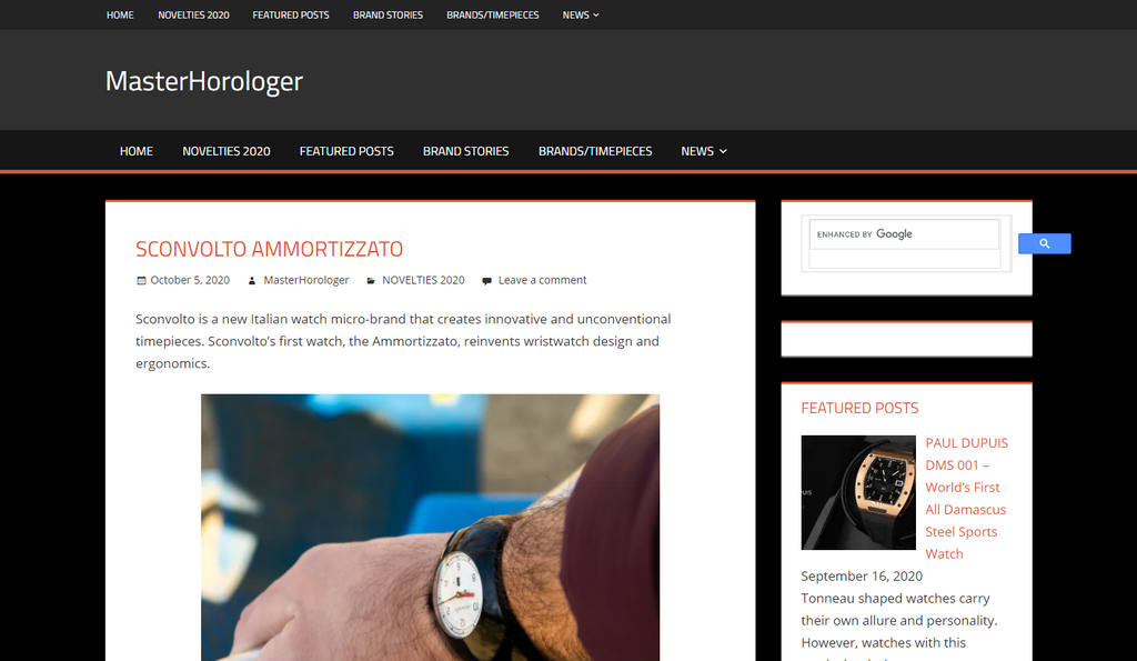 Ammortizzato on MasterHorloger